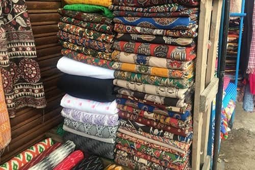 Pantheon Street Cloth Market Chennai